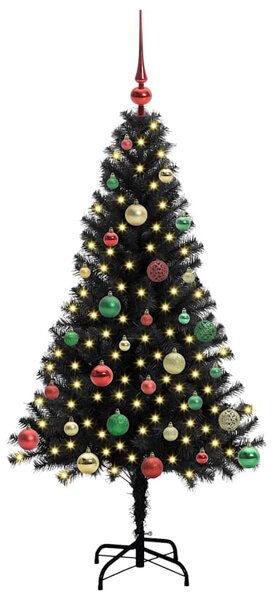Vánoční stromeček Černá 150 cm PVC 3396473