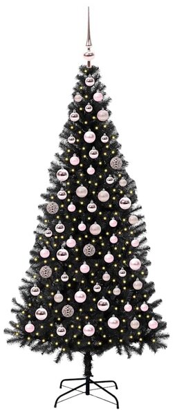 Vánoční stromeček Černá 180 cm PVC 3396480