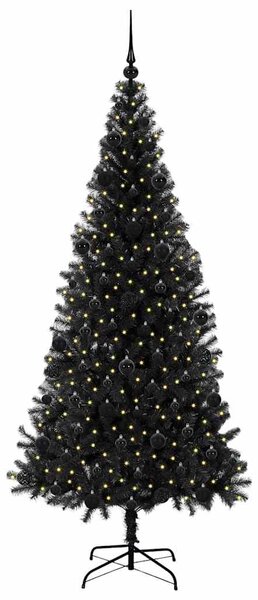 Vánoční stromeček Černá 210 cm PVC 3396488