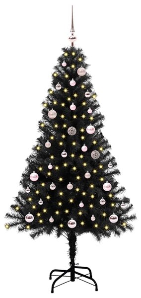 Vánoční stromeček Černá 150 cm PVC 3396467