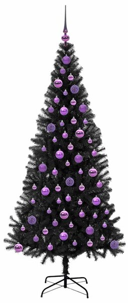 Vánoční stromeček Černá 180 cm PVC 3396484