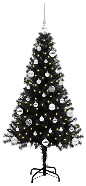 Vánoční stromeček Černá 150 cm PVC 3396470