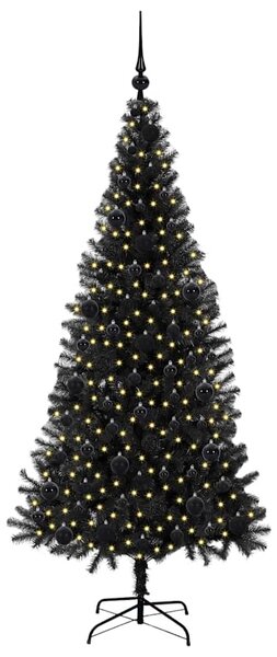 Vánoční stromeček Černá 180 cm PVC 3396479