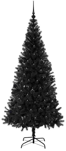 Vánoční stromeček Černá 210 cm PVC 3396488