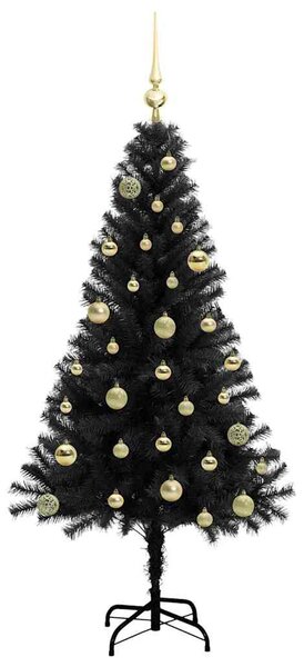 Vánoční stromeček Černá 150 cm PVC 3396469