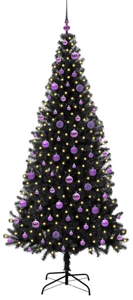 Vánoční stromeček Černá 210 cm PVC 3396493