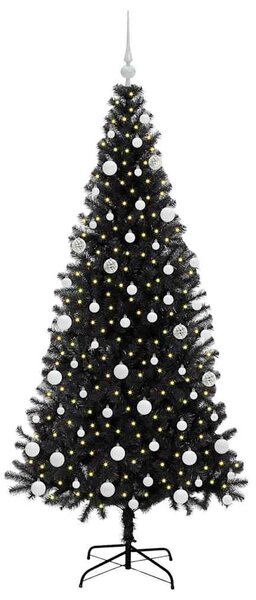 Vánoční stromeček Černá 180 cm PVC 3396481