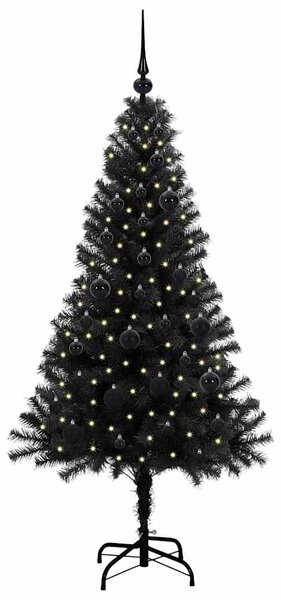 Vánoční stromeček Černá 150 cm PVC 3396466