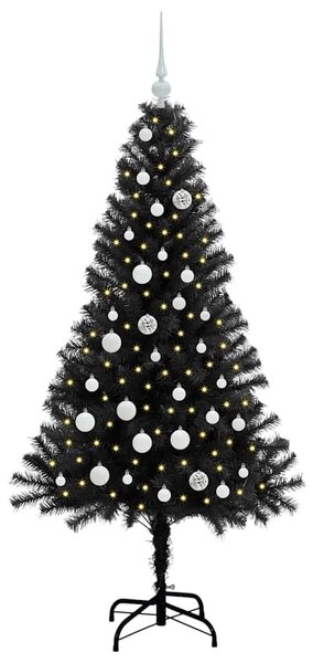 Vánoční stromeček Černá 150 cm PVC 3396468