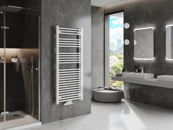 Mexen Pluton koupelnový radiátor 1450 x 600 mm, 835 W, bílý - W106-1450-600-00-20