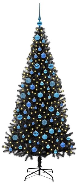 Vánoční stromeček Černá 180 cm PVC 3396485