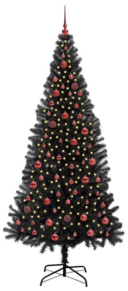 Vánoční stromeček Černá 210 cm PVC 3396487