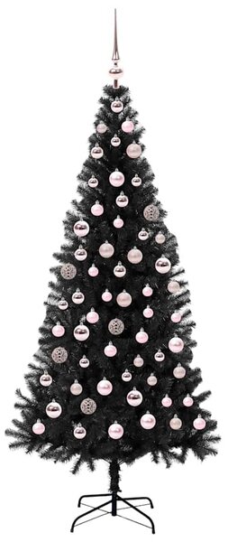 Vánoční stromeček Černá 180 cm PVC 3396480