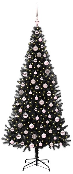 Vánoční stromeček Černá 210 cm PVC 3396489