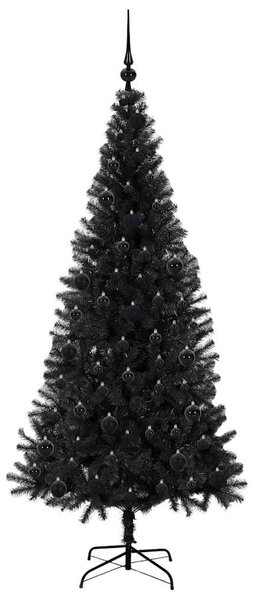 Vánoční stromeček Černá 180 cm PVC 3396479