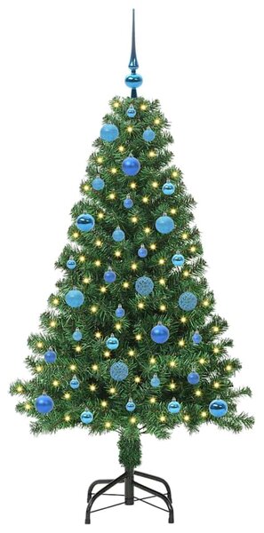 Umělý vánoční stromeček Zelená 150 cm PVC, ocel a plast 3396907