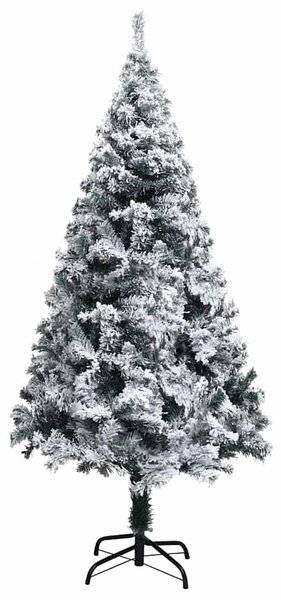 Umělý vánoční stromeček Bílá 150 cm PVC, ocel a plast 3396956