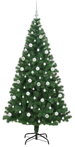 Umělý vánoční stromeček Zelená 210 cm PVC, ocel a plast 3396925