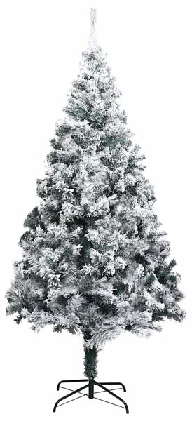 Umělý vánoční stromeček Bílá 210 cm PVC, ocel a plast 3396972