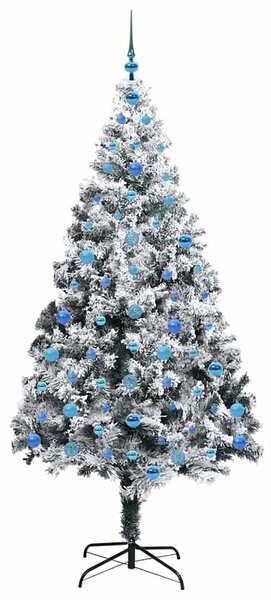 Umělý vánoční stromeček Bílá 210 cm PVC, ocel a plast 3396978
