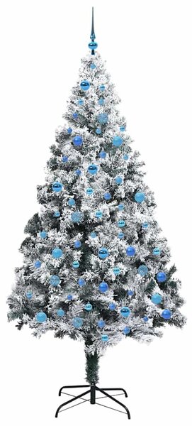 Umělý vánoční stromeček Bílá 240 cm PVC, ocel a plast 3396987