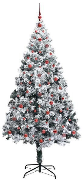 Umělý vánoční stromeček Bílá 240 cm PVC, ocel a plast 3396980