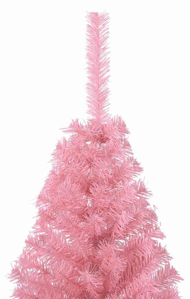Umělý osvětlený vánoční stromeček Růžová 150 cm PVC 3397059