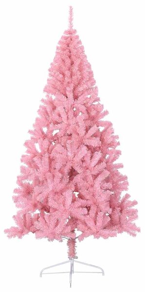 Umělý osvětlený vánoční stromeček Růžová 240 cm PVC 3397109