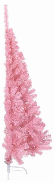 Umělý osvětlený vánoční stromeček Růžová 150 cm PVC 3397059