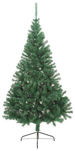 Umělý osvětlený vánoční stromeček Zelená 240 cm PVC 3397033