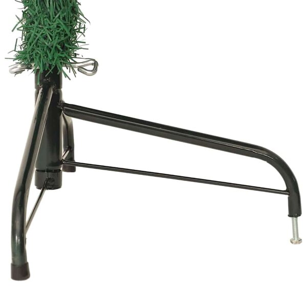 Umělý osvětlený vánoční stromeček Zelená 240 cm PVC 3397033