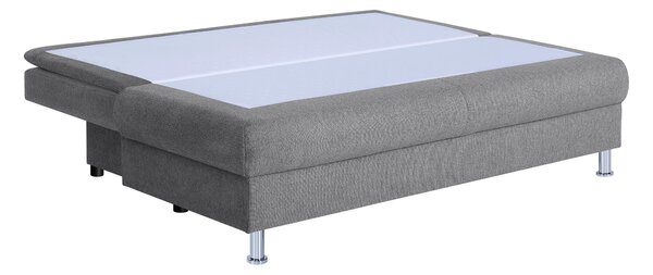ROZKLÁDACÍ POHOVKA, textil, kompozitní dřevo, šedohnědá P & B - Rozkládací pohovky, Online Only