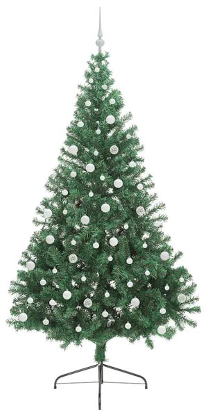 Umělý osvětlený vánoční stromeček Zelená 240 cm PVC 3397040