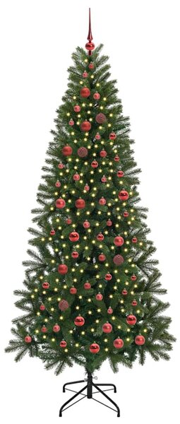 Umělý vánoční stromeček Zelená 210 cm PE a PVC 3397367