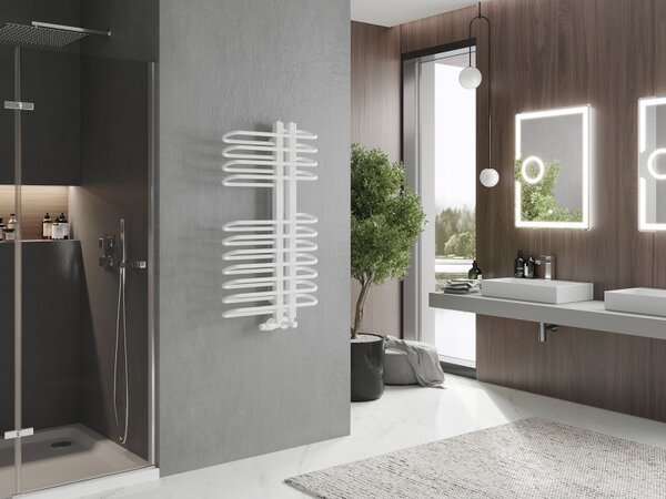 Mexen Ops koupelnový radiátor 1000 x 550 mm, 517 W, bílý - W122-1000-550-00-20