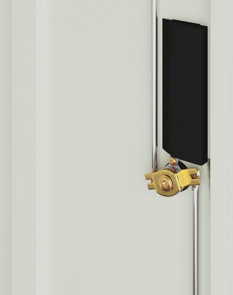 Kartotéka světle šedá 79 x 40 x 90 cm ocel 339733