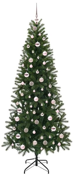 Umělý vánoční stromeček Zelená 210 cm PE a PVC 3397369