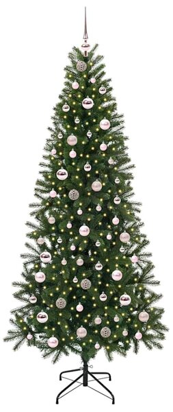Umělý vánoční stromeček Zelená 210 cm PE a PVC 3397369