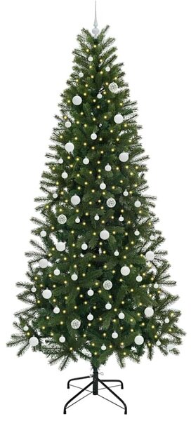 Umělý vánoční stromeček Zelená 240 cm PE a PVC 3397383