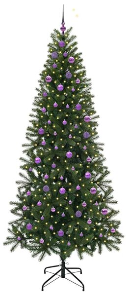 Umělý vánoční stromeček Zelená 240 cm PE a PVC 3397386