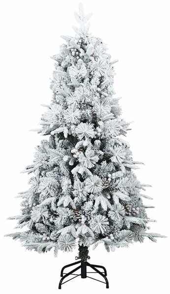 Umělý Skládací Vánoční Strom s stojanem Zelená 120 cm PE a PVC 3397454