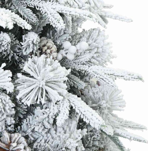 Umělý Skládací Vánoční Strom s stojanem Zelená 120 cm PE a PVC 3397454