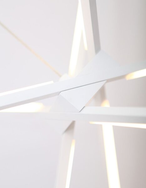 MaxLight Spider závěsné svítidlo 1x33 W bílá P0270