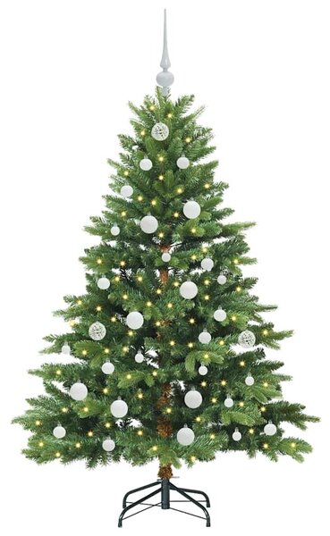 Umělý vánoční stromeček s stojanem Zelená 150 cm PE a PVC 3397539