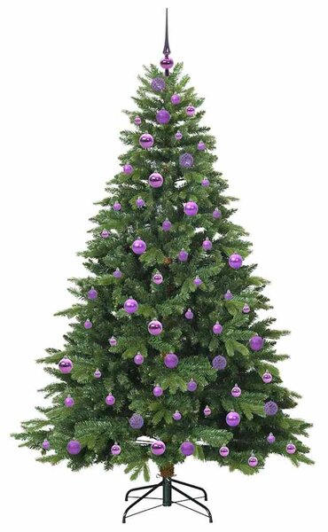 Umělý vánoční stromeček s stojanem Zelená 180 cm PE a PVC 3397555