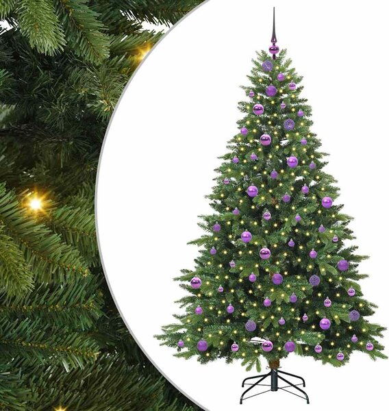 Umělý vánoční stromeček s stojanem Zelená 180 cm PE a PVC 3397555