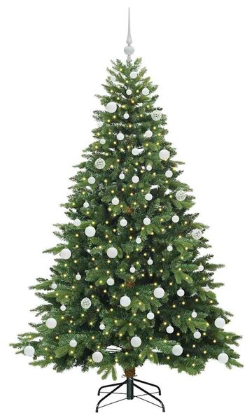 Umělý vánoční stromeček s stojanem Zelená 180 cm PE a PVC 3397552