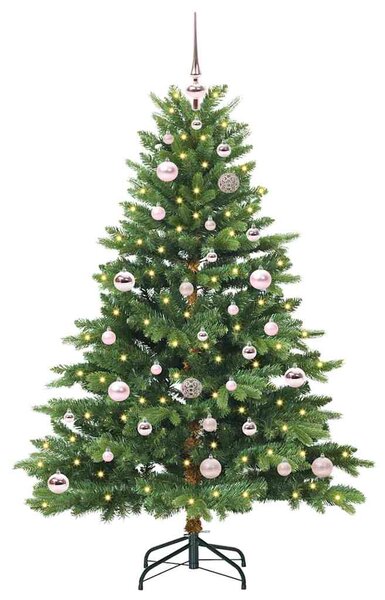 Umělý vánoční stromeček s stojanem Zelená 150 cm PE a PVC 3397538