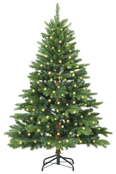 Umělý vánoční stromeček s stojanem Zelená 120 cm PE a PVC 3397519