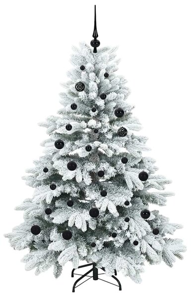 Umělý vánoční stromeček s 150 LED diodami Bílá 150 cm PE a PVC 3397602